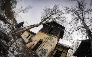 Záchrana kulturní památky: hrázděné výtopny z roku 1895