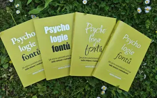Podpořili jste vydání knihy Psychologie fontů