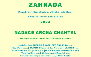 Nadace Archa Chantal pro děti ve FN Brno, Psychiatrická Klinika