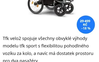 Pomoc pro Lilly: speciální kočárek na cesty i procházky