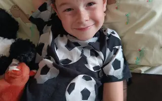 Místo první třídy boj : Pomozte sedmiletému Matýskovi porazit nádor na mozku