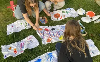 Vybavení tábora pro děti z dětských domovů