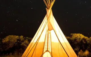 Podpořte pořízení teepee pro indiánský kemp na Horní Jasence