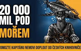 Pomozte kapitánu Nemovi doplout do českých knihovniček