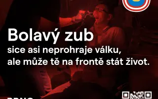 Zuby bolí i ve válce. Pomozte vybavit zubařskou ambulanci!