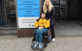 Neurorehabilitace pro Martina