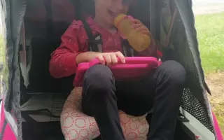 Pomozte Verunce objevovat svět díky novému cyklovozíku