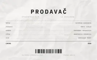 Studentský film Prodavač │ve spolupráci s nadací Dejme dětem šanci