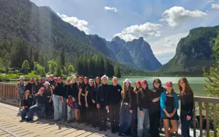 Podpořili jste dětský sbor NaLaděno, aby mohl zazpívat v italských Dolomitech