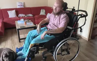 Mechanický vozík pro Honzu se svalovou dystrofií