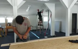 Vybavení nového zázemí Lesního klubu Lileška ve Zlíně