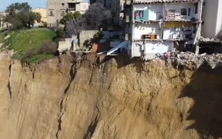 Pomoc Sicílii po bouři Harry