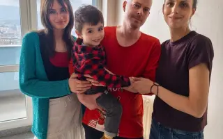 Pomohli jste znovu bojovat o život manžela a táty tří dětí