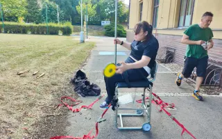 Handbike pro Karolínu