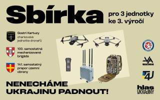 Pomozte nám zdvojnásobit dary pro ukrajinské obránce