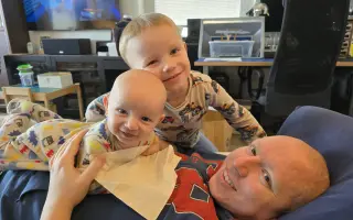 Naděje pro Honzu s rakovinou mozku – táta dvou kluků potřebuje naši pomoc