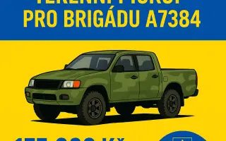 Dvojnásobná pomoc - Pickup pro Ukrajinu/ Double Support – a Pickup for Ukraine