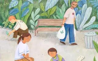 Podpořte vydání dětské knihy Emilka a botanická zahrada