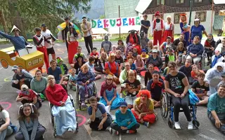 Dodávka pro handicapované děti ze Spolku Rarach