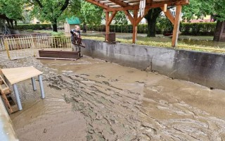 Školy a školka Slezské diakonie Krnov postižené povodní