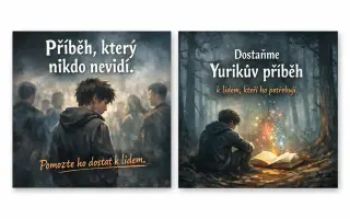 Příběh, který nikdo nevidí. Pomozte ho dostat ven.
