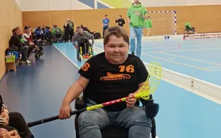 Elektrokolo s invalidním vozíkem pro Davida