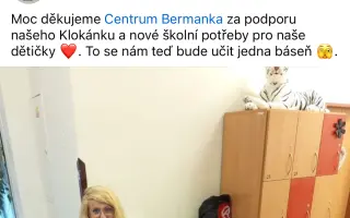 Pomozte nám zachránit Centrum Bermanka v Čakovicích
