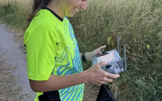 Dron pro záchranu srnčat - Jičínsko