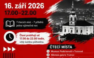 Pomozte Noci literatury v Trutnově 2026
