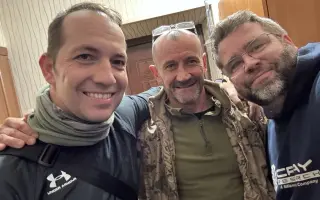 Podpora pro vojenské hasiče z Izjumu