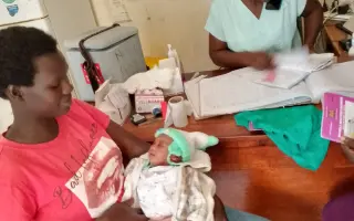 Záchrana kliniky Ostrova Naděje  v Keni