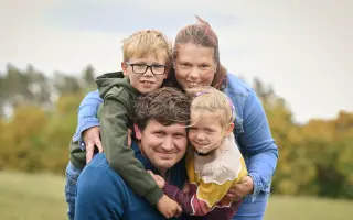 Pomoc Katce a dětem po tragické ztrátě životního partnera a tatínka