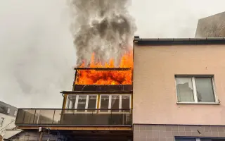 Požár si nevzal jen majetek, ale i zdraví