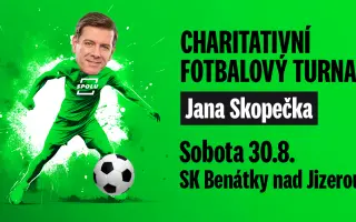 Charitativní fotbalový turnaj Jana Skopečka v Benátkách nad Jizerou