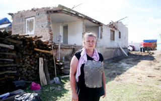 Pomoc pro Dagmar Staňkovou z Hrušek, kterou tornádo připravilo o rodný dům