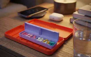 Podpořte duševní zdraví se systémem organizace léků ataka.Medication