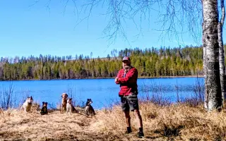 PAN PES TEKI pravdivý příběh světoběžníka. Podpořte knihu (nejen) pro děti.