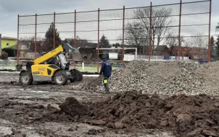 SK Ďáblice - výstavba tréninkového hřiště s umělým povrchem