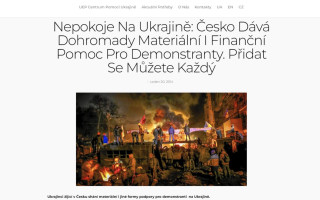 Pomáhej Ukrajině s Pražským Majdanem