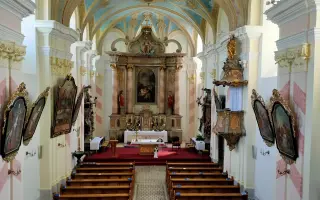 Záchrana oltářního obrazu kostela v Novém Malíně