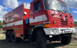 Podpora pro vojenské hasiče z Izjumu