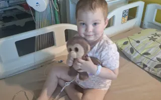 Pomozte tříleté Natálce a její rodině v boji s leukémií