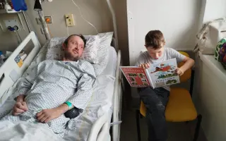 Rodina čeká na návrat Vojty – táty a partnera.  Život "před" a realita "po"