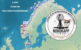 Buďte součástí cesty z Hané až na samotný sever Evropy = Nordkapp 2025