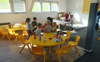 Vybavení nového zázemí Lesního klubu Lileška ve Zlíně