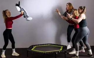 Skrze jumpingové odpoledne jste podopořili NF dětské onkologie Krtek
