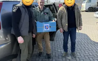 Složili jste se na zákopová kamna a svíčky pro Ukrajinu