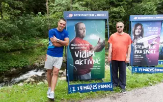 Pomozte nevidomému na Stezku Českem