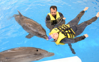 Delfínoterapie pro Báru