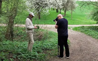 Natáčení ucelené profesionální videoencyklopedie o jednotlivých bylinách